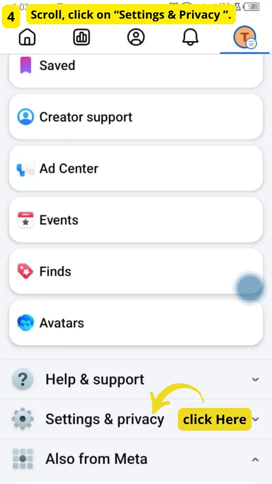 Settings & privacy