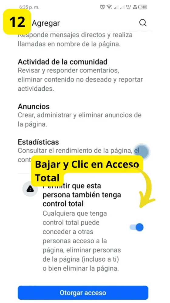 Interruptor de control total