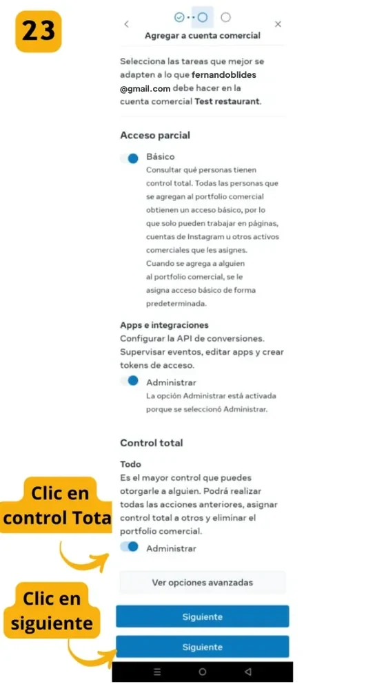Control total